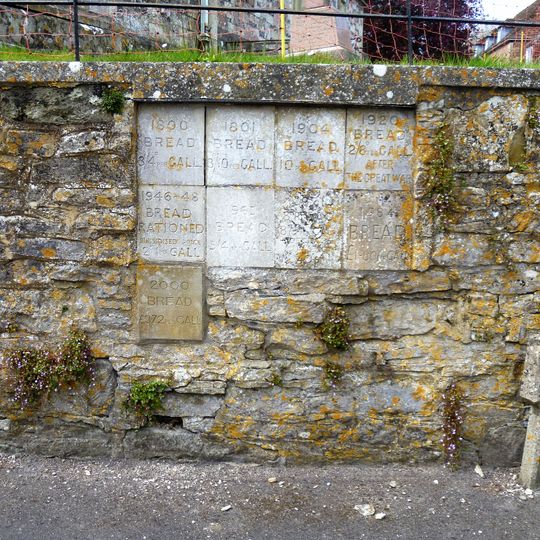 Revetment Wall With Bread Stones, To Churchyard To East Of Church Of St Giles