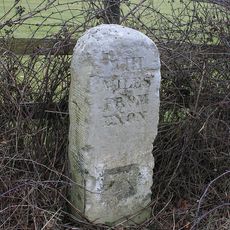 Milestone 130m N of Harcombe Cross Petrol Station