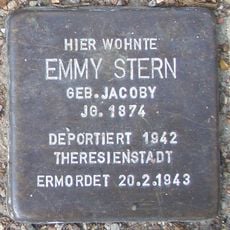 Stolperstein en memoria de Emmy Stern