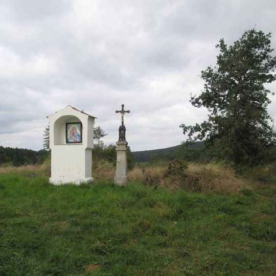 Kaplička na okraji lesa nad Žďánovem