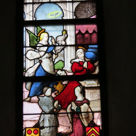 Stained-glass windows of Église Saint-Martin de Bézu-la-Forêt