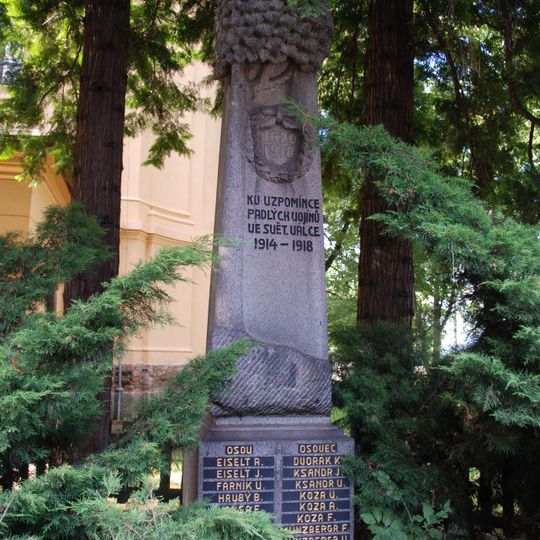 World War I memorial in Osov