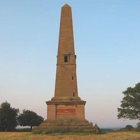 Monumental Obelisk at Combermere Abbey