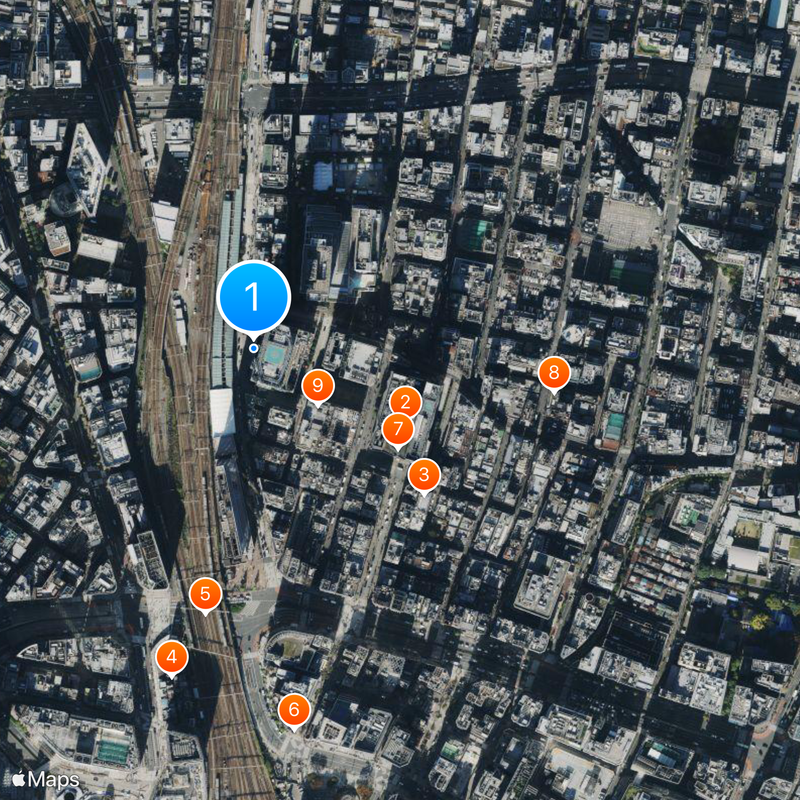 Tokyu Kabukicho Tower Mapa