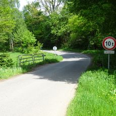 Bridge of road III/10517 over the Vlkonický potok in Strážovice
