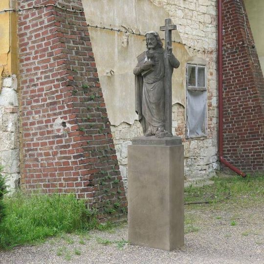 Socha Krista v Kapucínské zahradě v Žatci