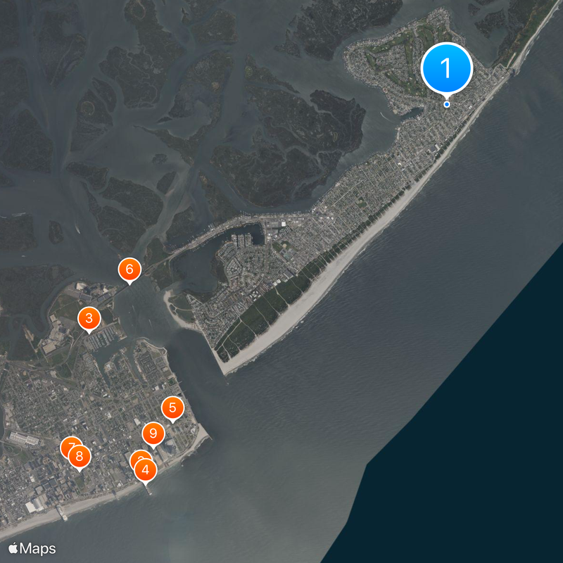 Brigantine Map