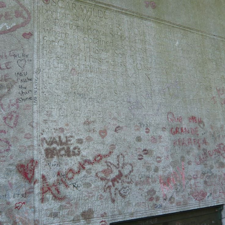 Oscar Wilde's tomb