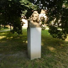 Bust of a young woman