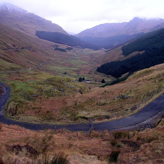 A83 road