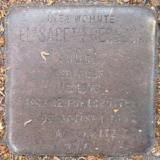 Stolperstein dedicated to Elisabeth Rebecca Vogel