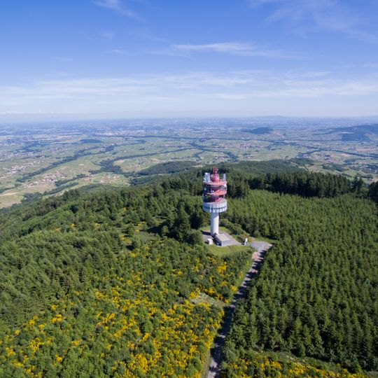 Tour hertzienne du Crêt de la Murette