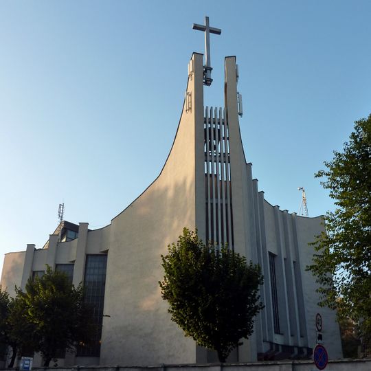 Our Lady of Lourdes church in Warsaw