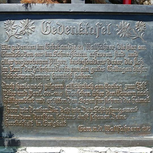 Gedenktafel Elendboden