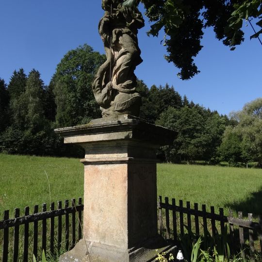 Sloup se sochou Panny Marie Immaculaty