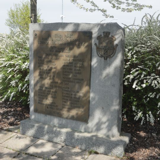 Pomník obětem okupace u Pražských služeb