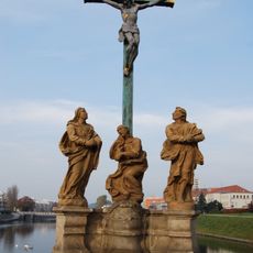Sousoší Kalvárie na Kamenném mostě v Písku