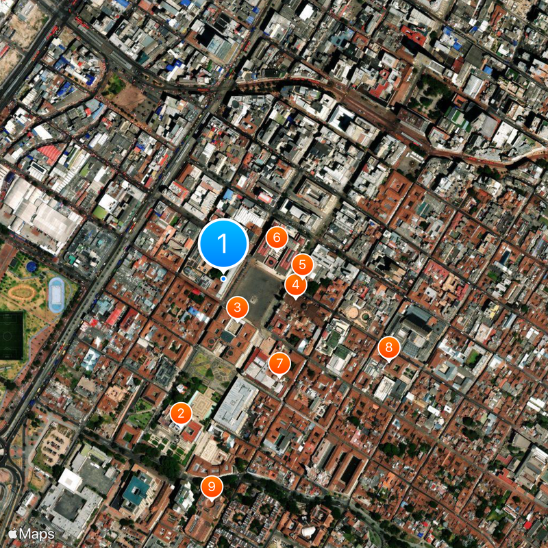 Chamber of Representatives of Colombia Map