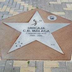 Placa al Unicaja C. B. Málaga
