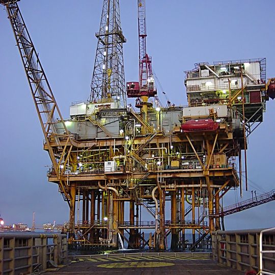 Hibernia oil field