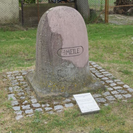 Meilenstein Seeburg Ost