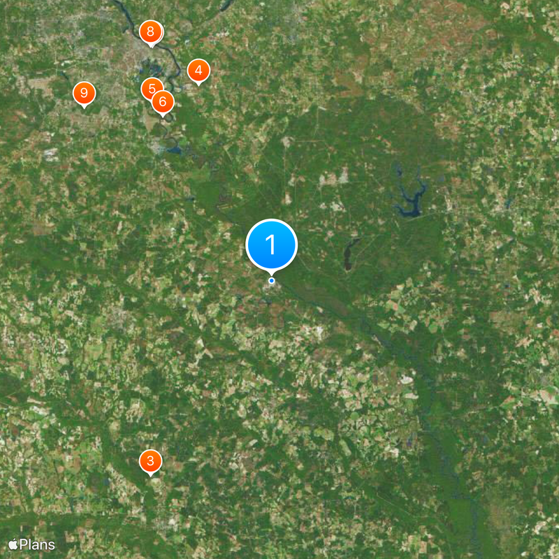 Vogtle Electric Generating Plant Map