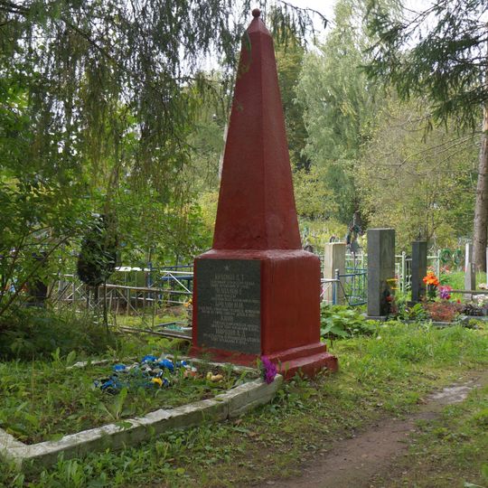 Mass grave of Soviet citizens and activists