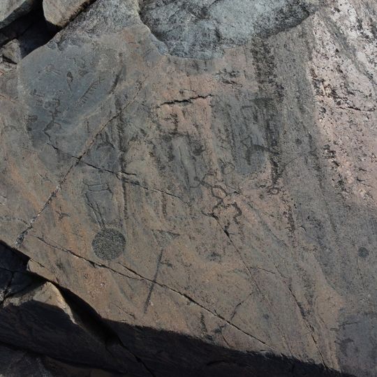 Петроглифы мыса Пери Нос-VI