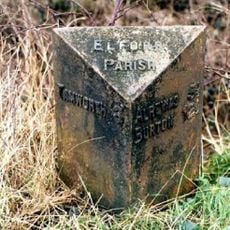 Milepost At Ngr Sk 19570813