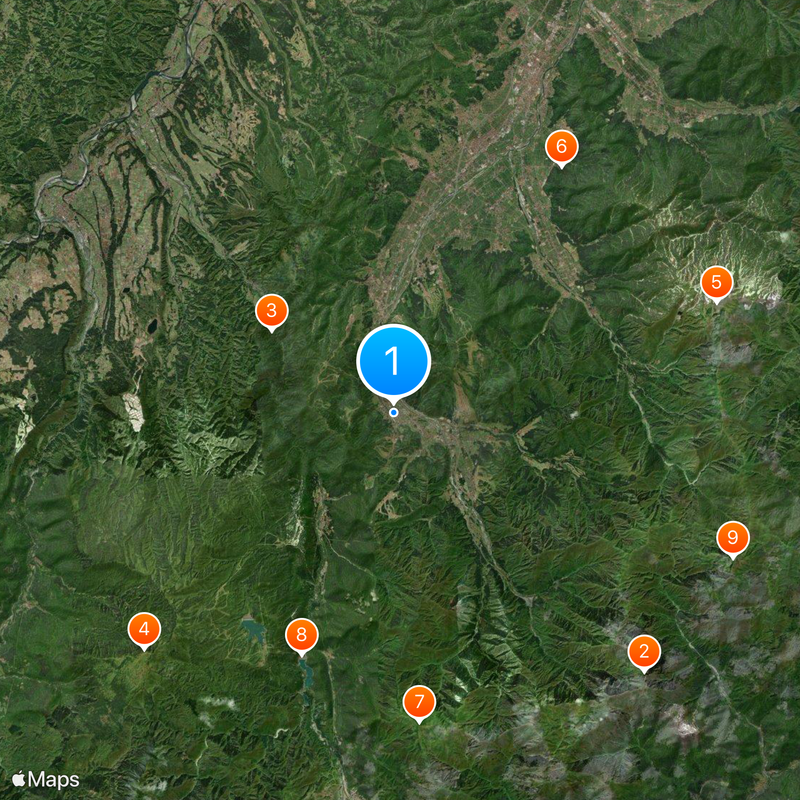 Echigo-Yuzawa Station Map