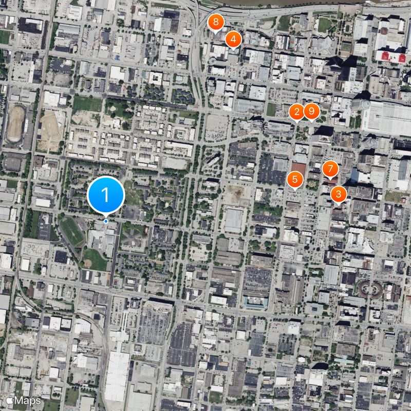 Central High School Map