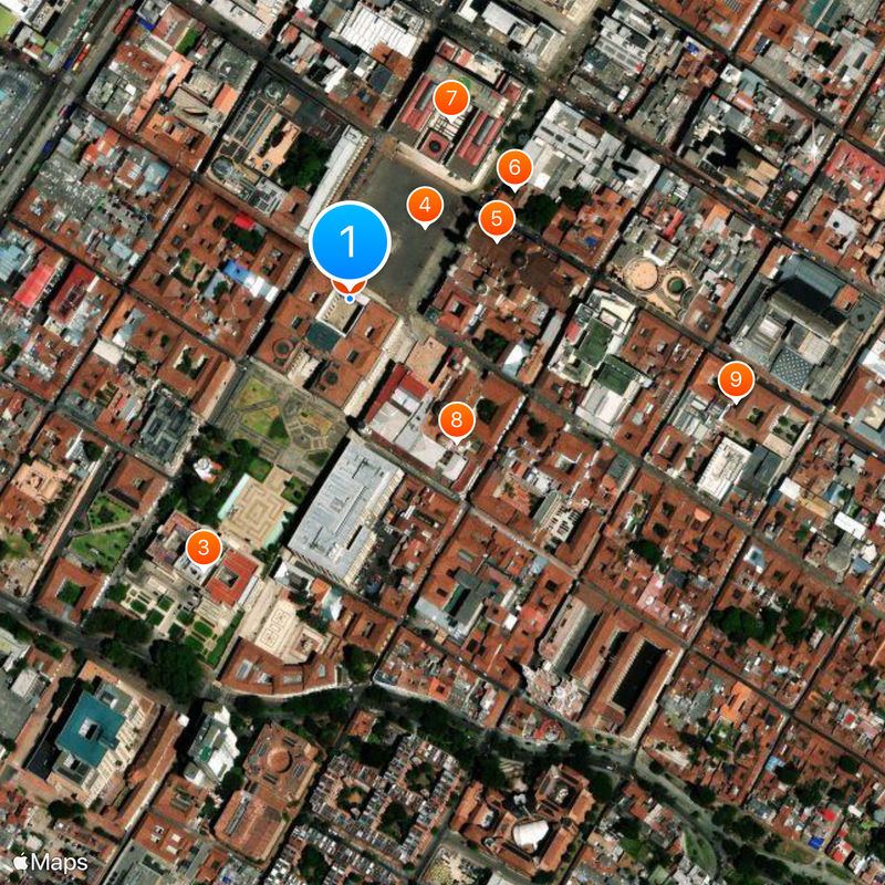 National Capitol Mappa