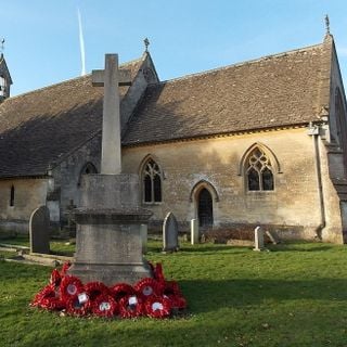Tetbury War Memorial in the Churchyard of the Church of St Saviour