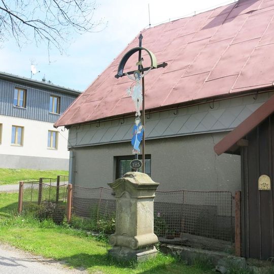 Kříž u domu 39 v Příchovicích