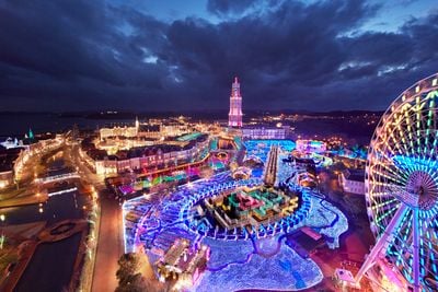 At night 0