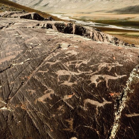 Tsagaan Salaa Rock Paintings