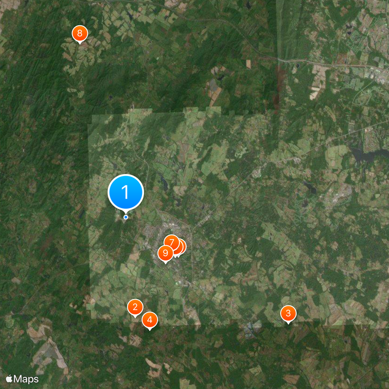 Warrenton Training Center Map
