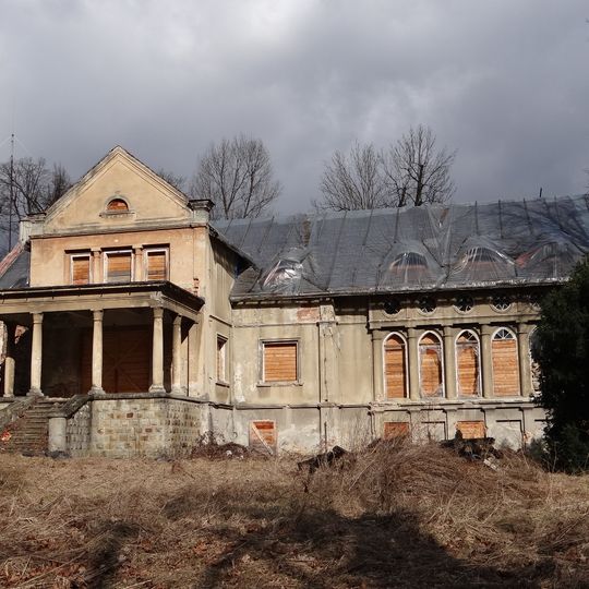 Manor house in Łąkta Górna