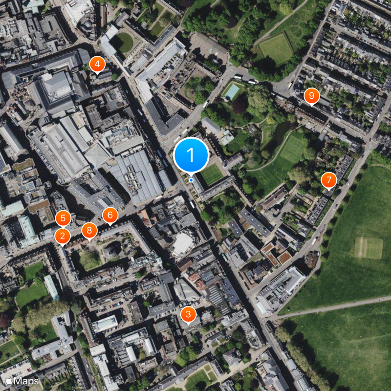 Emmanuel College Map