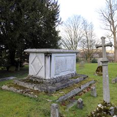 Church of All Saints Table Tomb In Churchyard Approximately 100 Feet North East Of Chancel To Sir Thomas Coxhead 1811
