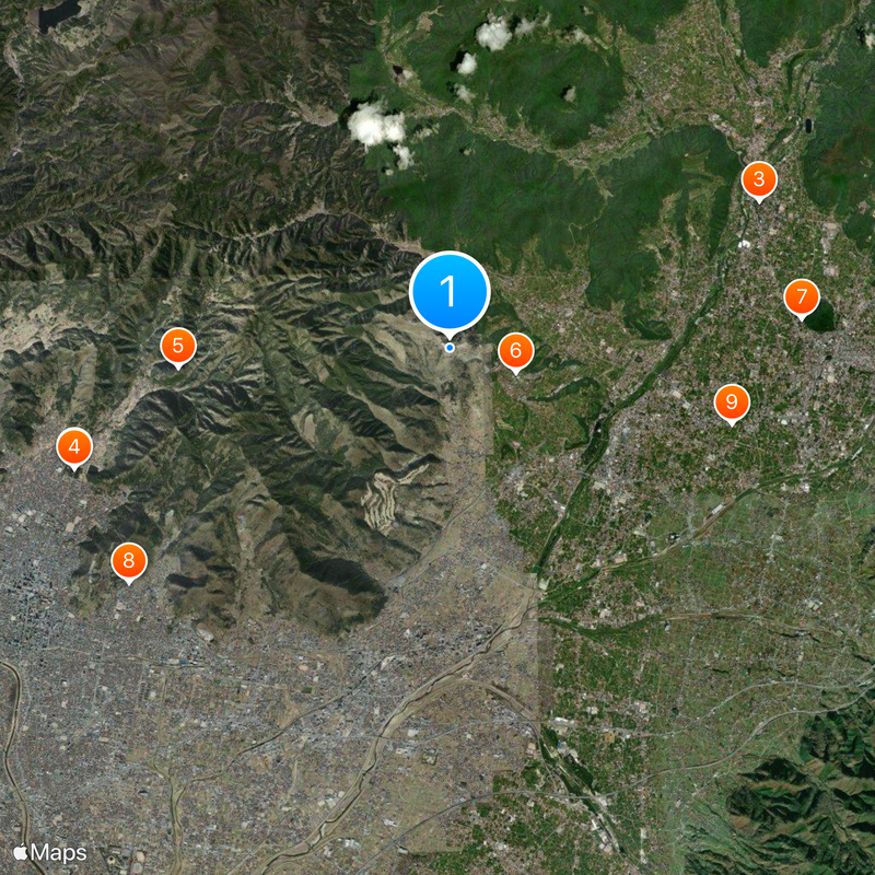 Hottarakashi Onsen Mappa
