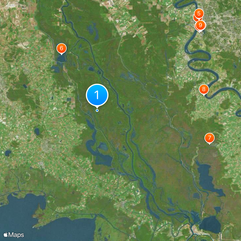 St. Martin Parish Map
