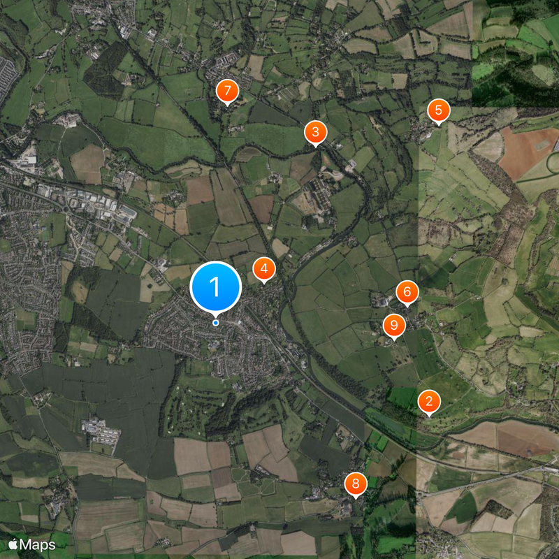 Saltford Manor House Mappa