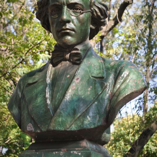 Monument to Nikolai Chernyshevsky in Mariupol