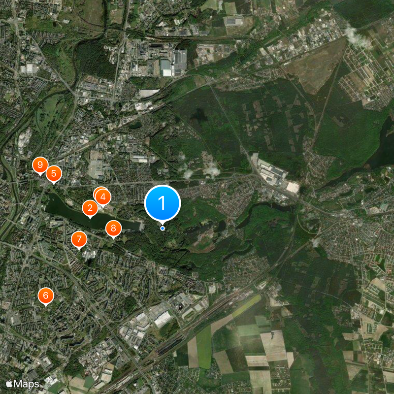 Poznań Nowe Zoo Mappa