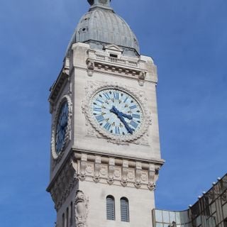 Clock tower of Paris-Gare de Lyon