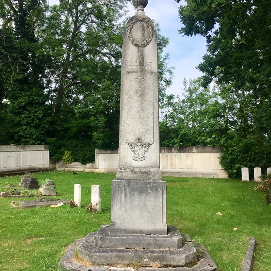 Monument To Members Of Public Killed By Zeppelin, Camberwell Old Cemetery
