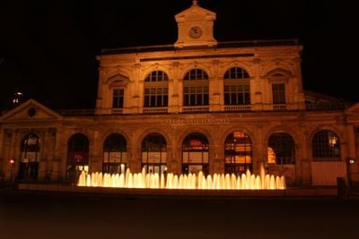 At night 0