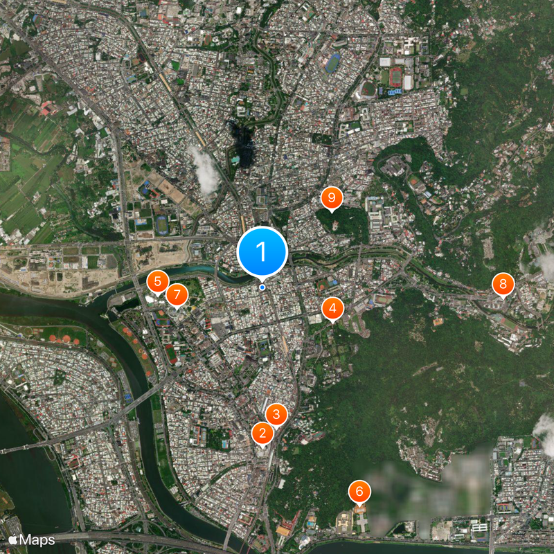 文林苑都市更新爭議 Mapa