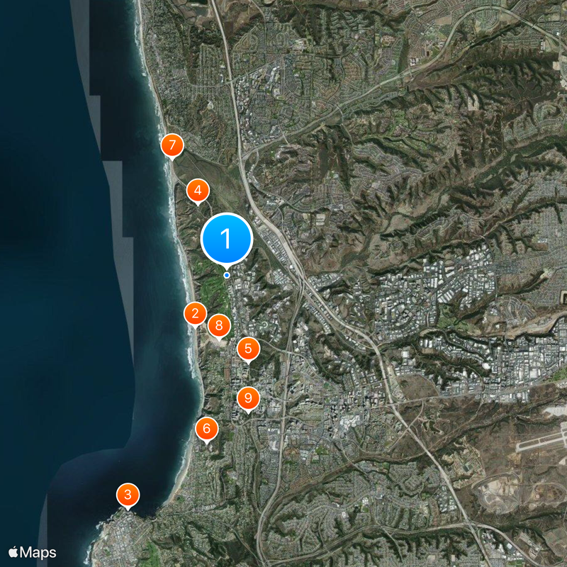 Torrey Pines Golf Course Carte